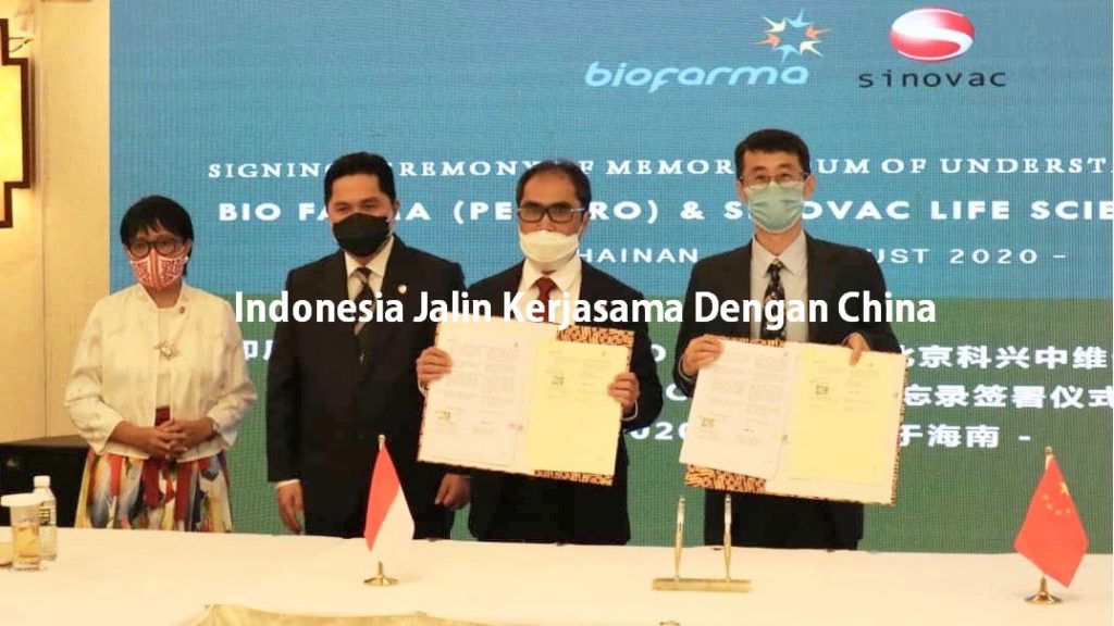 Indonesia Jalin Kerjasama Dengan China