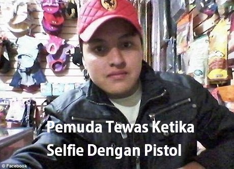 Pemuda Tewas Ketika Selfie Dengan Pistol